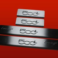 Listwa progowa FIAT 500L  500L LOUNGE Stal nierdzewna 304 mat 4szt