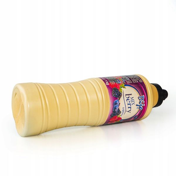 Sos Polewa do Lodów DIJO Topping 1kg Jagodowy MIX zdjęcie 2