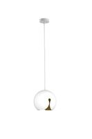 Lampa wisząca 1xE27 MALAGA SMALL WHITE