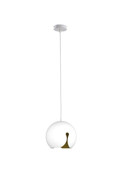 Lampa wisząca 1xE27 MALAGA SMALL WHITE zdjęcie 1