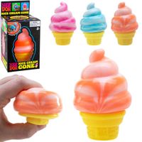 gniotek squishy lód rożek 10 x 6 x 6cm b-2233