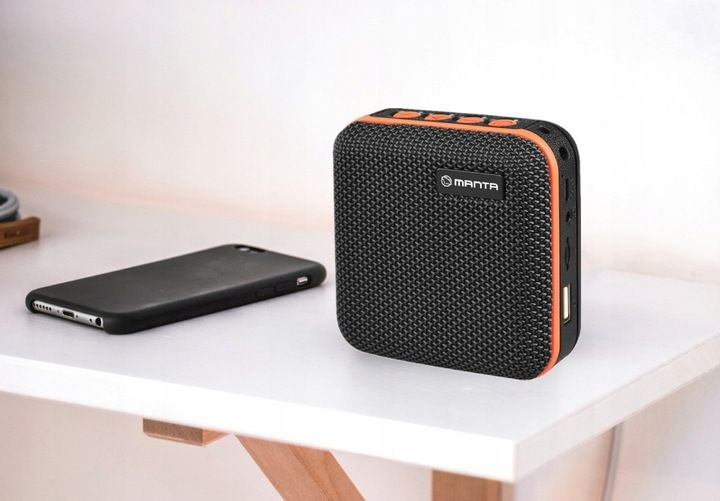 GŁOŚNIK BLUETOOTH Przenośny Bezprzewodowy z radiem MANTA SPK01GO MP3 USB FM zdjęcie 9