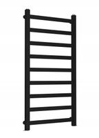 GRZEJNIK ŁAZIENKOWY GŁP2 SLIM 1480/530 CZARNY MAT