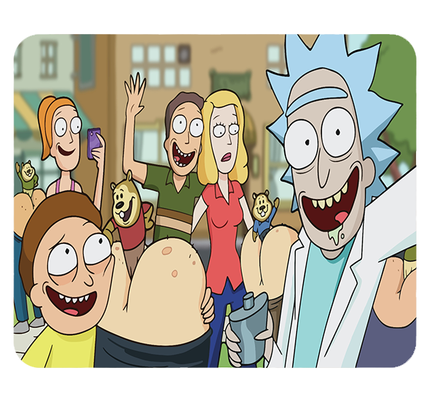 Podkładka pod myszkę Rick i Morty zdjęcie 1