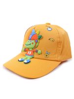 Czapka z daszkiem bejsbolówka dziecięca unisex DINO żółta 50-54 YOCLUB