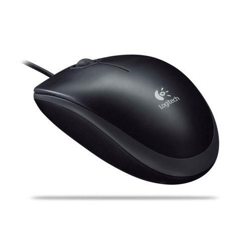 Myszka przewodowa Logitech B110 Silent sensor optyczny zdjęcie 3