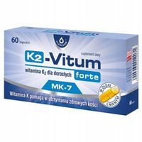 K2-VITUM FORTE witamina K2 MK-7 60 KAPSUŁEK OLEOFARM