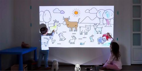 PROJEKTOR HY300 PRO 2025 NOWA WERSJA 4K HD WIFI PRZENOŚNY SMART na Arena.pl