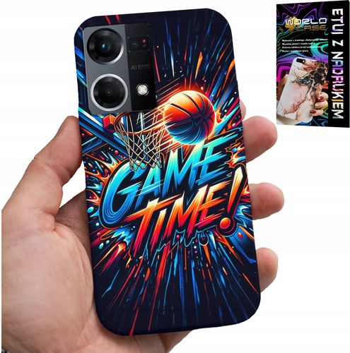 ETUI DO OPPO RENO7 4G - KOSZYKÓWKA NBA FAN 23 GAME TIME, OBUDOWA na Arena.pl