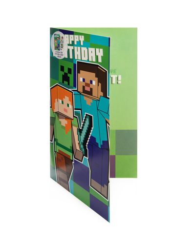 Kartka urodzinowa Minecraft na Arena.pl