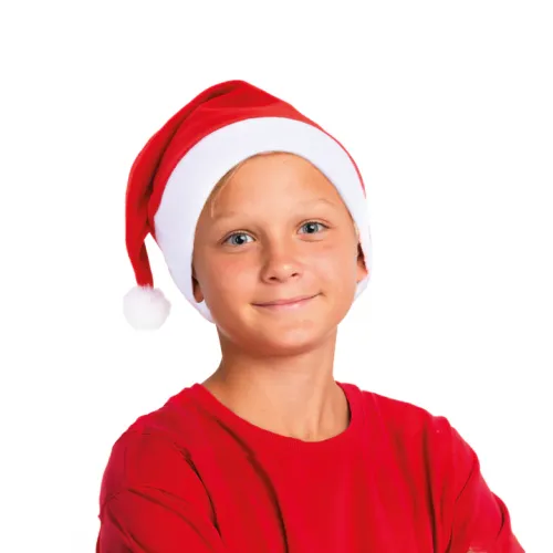 Czapka Mikołaja gładka 50cm na Arena.pl