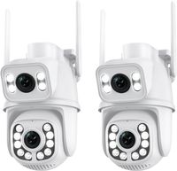 Kamera monitoringu ANBIUX, 5W, 12V, Wi-Fi, kompatybilna z Alexa, 2 szt.