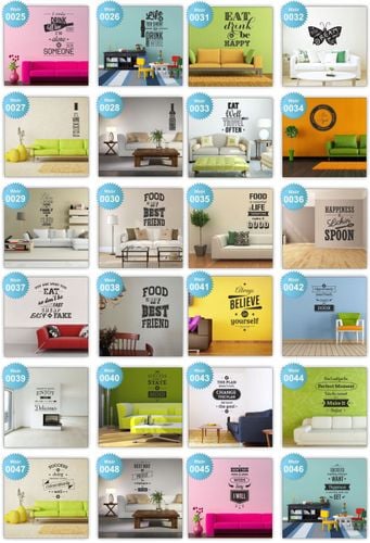 samoprzylepne Napisy ścienne cytaty NAKLEJKI na Arena.pl