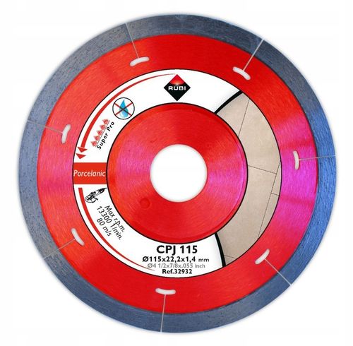 TARCZA DIAMENTOWA DO GRESU CPJ 125 SUPERPRO RUBI na Arena.pl