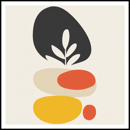 Plakat 90x90cm Botaniczna Spójność na Arena.pl