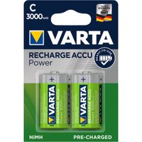VARTA bateria akumulatorowa R14 (Typ C) 3000mAh Accu Power 2 szt