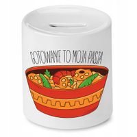 Skarbonka Dla Kucharza Gotowanie To Moja Pasja Z Nadrukiem Ze Zdjęciem