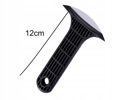 Lustro Lusterko Fryzjerskie Z Rączką Okrągłe Czarne Do Salonu Poniks na Arena.pl