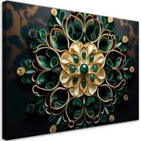 Obraz AI - Abstrakcja diament 100x70