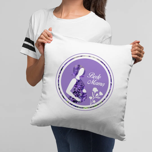 Będę mamą - poduszka z nadrukiem na Arena.pl