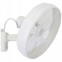 Wentylator ścienny Lucci AIR Breeze 46cm OSCYLACJA timer PILOT 3 prędkości
