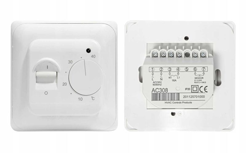Termostat Manualny Cronos Ac308/M5 zdjęcie 4
