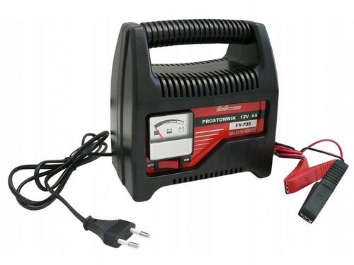 GRATISY# PROSTOWNIK ŁADOWARKA DO AKUMULATORA 12V 6A na Arena.pl