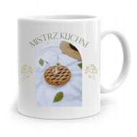 Kubek Prezent Dla Kucharza Kucharki Mistrz Kuchni Z Nadrukiem Ze Zdjęciem