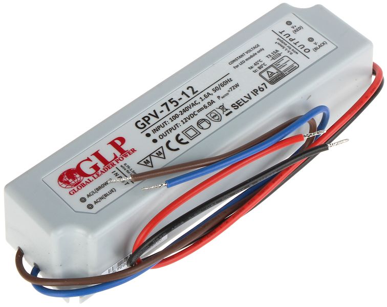 ZASILACZ IMPULSOWY 12V/6A/GPV zdjęcie 2