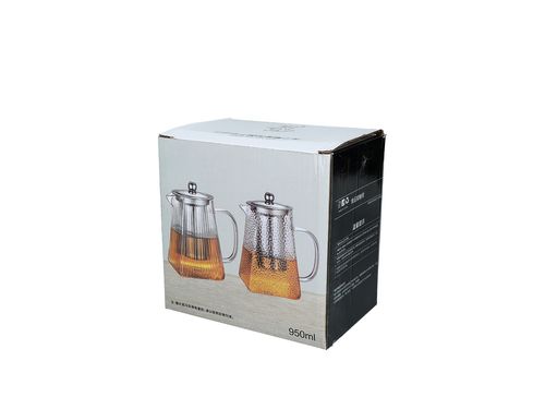 Czajnik szklany z sitkiem wzór 17 na Arena.pl