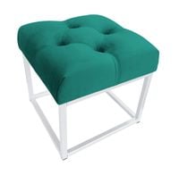 Pufa CHESTERFIELD LOFT ławka postawa biała MG20