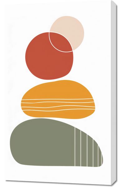 Obraz 60x100cm Formy w Równowadze zdjęcie 1