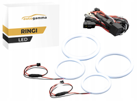 Ringi LED COTTON SMD DRL BMW E92 Światła Dzienne Komplet 2x100mm 2x120mm