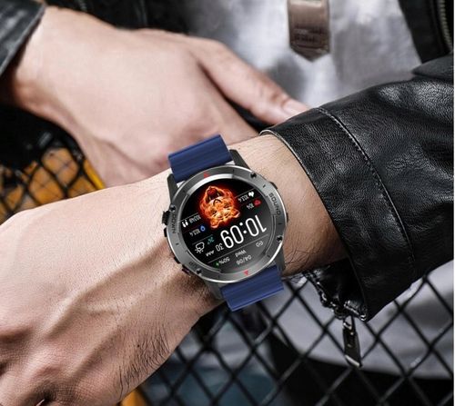ZEGAREK SMARTWTCH MĘSKI ROZMOWY MENU PL KROKI DUŻA BATERIA FOLIA OCHRONNA na Arena.pl