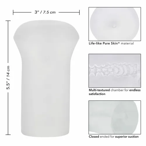 calexotics infinite pleasure system transparentny 14 cm tpe na Arena.pl