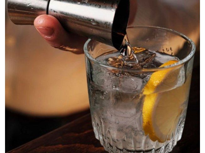 Miarka barmańska do alkoholu jigger 25/50ml zdjęcie 5