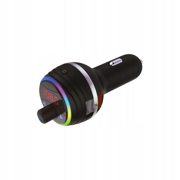 Transmiter Samochodowy BT 5.0 2x USB SD Ładowarka zdjęcie 4
