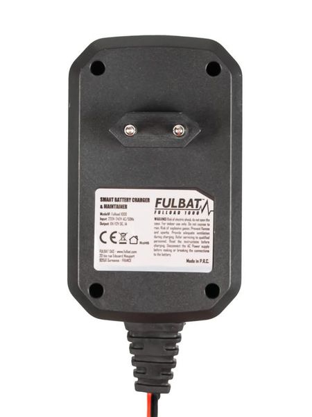Ładowarka akumulatorów FULBAT Fulload 1000 6V/12V 1A 750514 zdjęcie 2