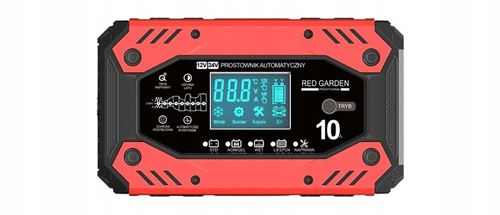 Prostownik SAMOCHODOWY AUTOMATYCZNY Z FUNKCJĄ NAPRAWY AKUMULATORÓW 12V 24V na Arena.pl