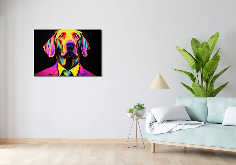 Obraz 90x60cm Barwna Osobowość zdjęcie 2