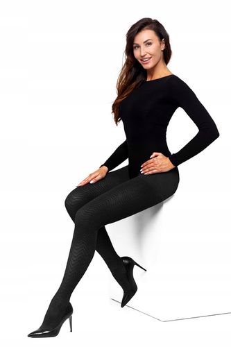 RAJSTOPY DAMSKIE GRUBE BAWEŁNIANE MORAJ 90 DEN na Arena.pl