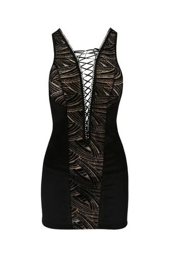bielizna-lara chemise black l/xl - casmir na Arena.pl