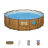 basen stelażowy 14ft 427x107cm steel pro max bestway