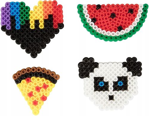 Koraliki Do Prasowania Zestaw 6000 Elementów Kreatywna Zabawa Dla Dzieci na Arena.pl