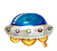 Balon foliowy statek UFO,  56x65 cm