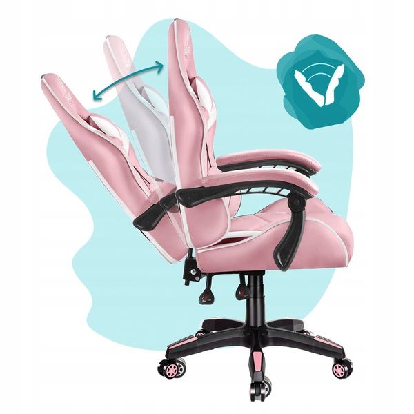 FOTEL GAMINGOWY DLA GRACZA BIUROWY HELL'S zdjęcie 12