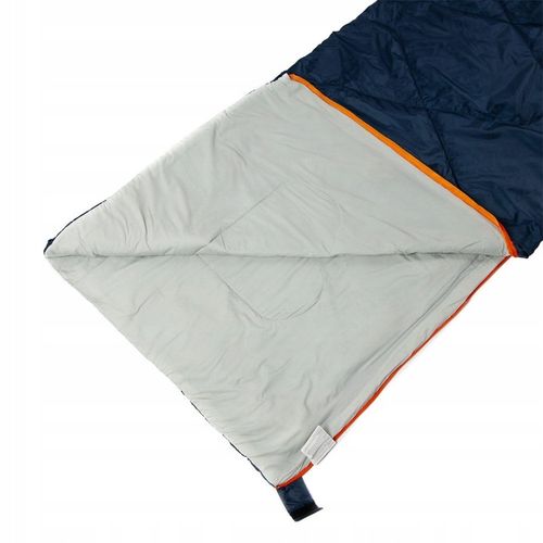 Śpiwór Bez Zagłówka Bergson SQUARE 200 Navy na Arena.pl