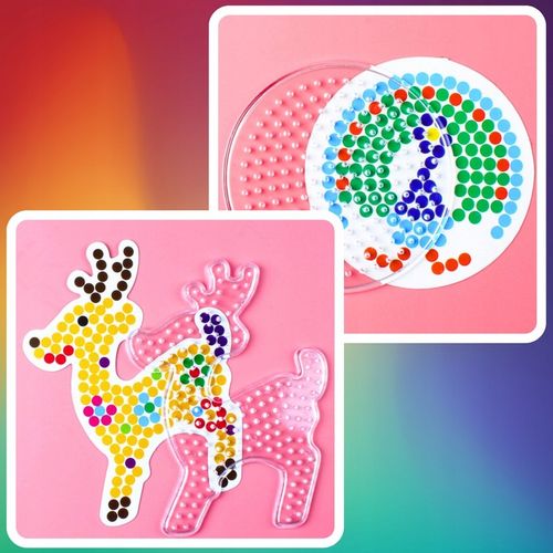 KORALIKI do PRASOWANIA ZESTAW 9000 szt DLA DZIECI SZABLONY WALIZKA PREZENT na Arena.pl