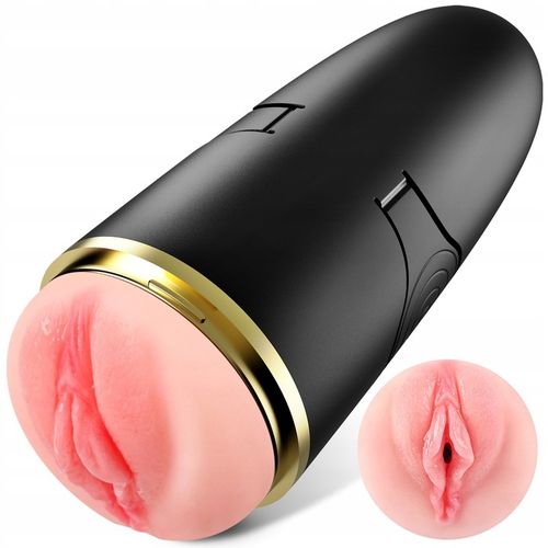 Realistyczne wibracje Męski masturbator Automatyczny 3D POCHWA na Arena.pl