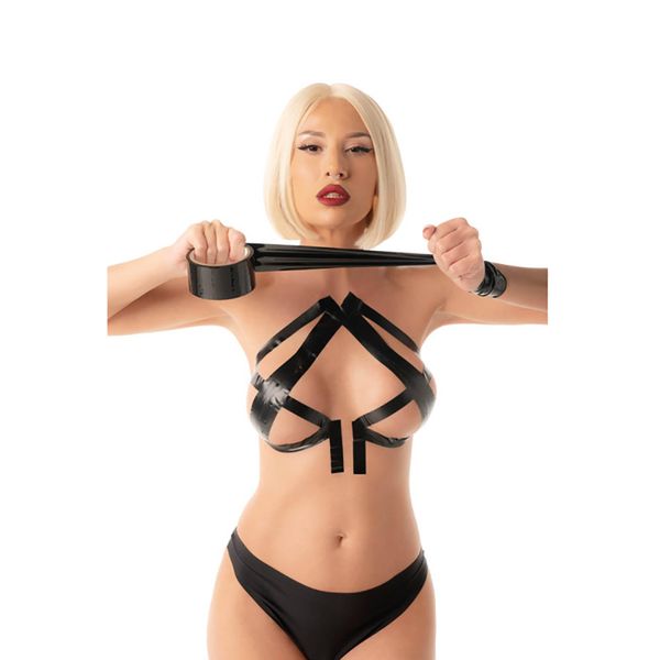 Black Bondage Tape 15M. zdjęcie 2